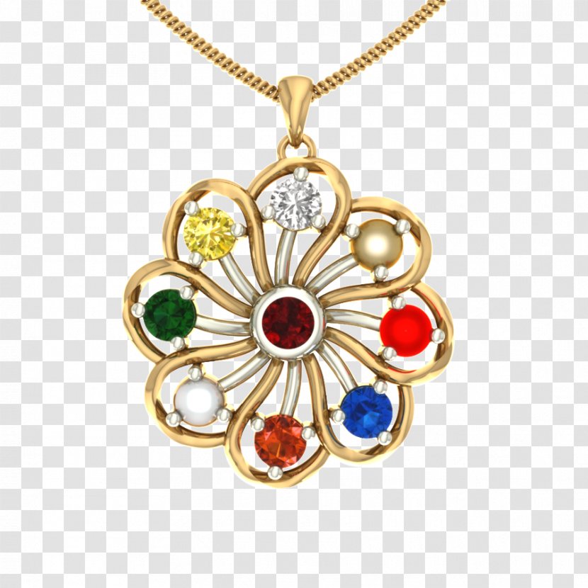 Locket Earring Necklace Navaratna Charms & Pendants - Gold Jewelery Transparent PNG