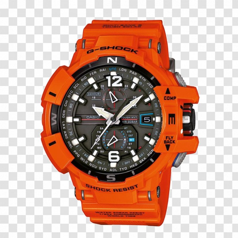 G-Shock Casio Analog Watch Tough Solar - Gshock Transparent PNG