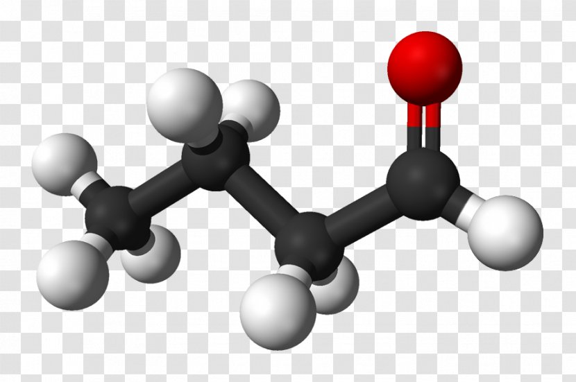 Butyric Acid Carboxylic Molecule IUPAC Nomenclature Of Organic Chemistry - Pots 3d Model Transparent PNG