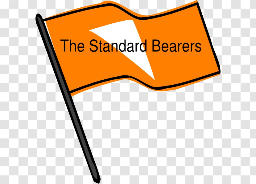 Clip Art Brand Logo Flag Angle - Orange Transparent PNG