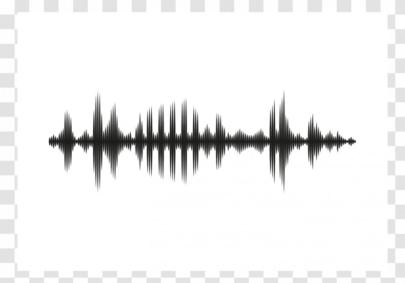 University Of Manchester Aozturk Monochrome Photography - Cartoon - Sound Wave Transparent PNG