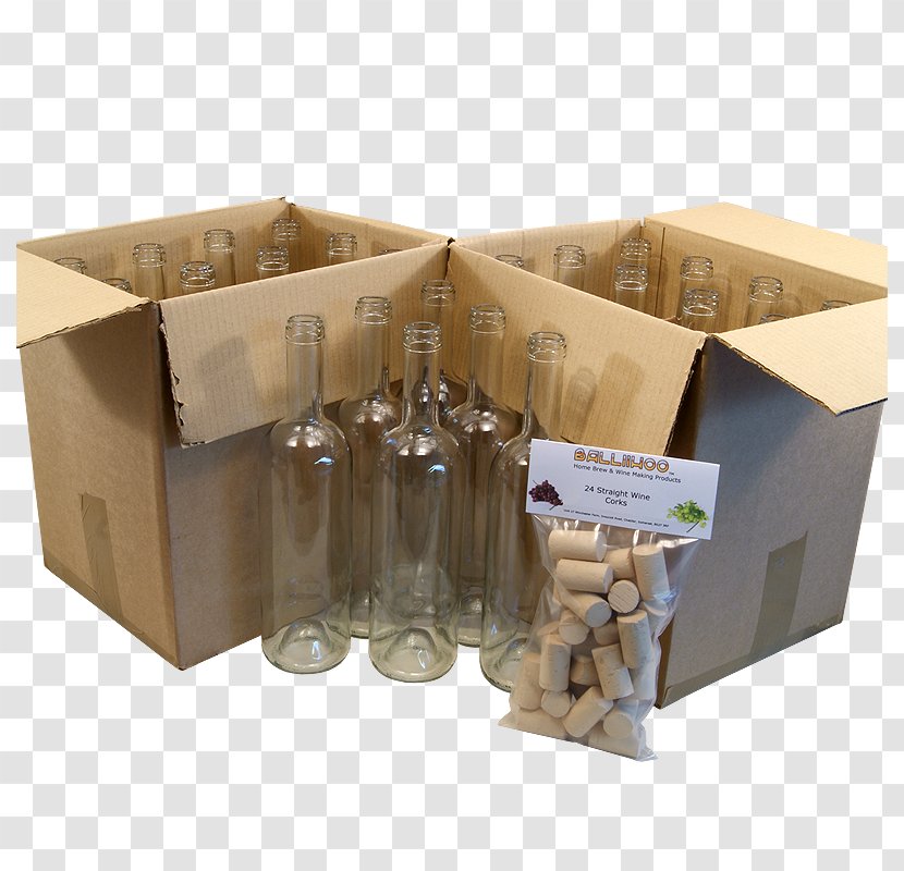 Wine Beer Cider Champagne Distilled Beverage - Box - Cork Transparent PNG