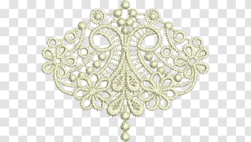 Embroidery Brussels Lace Pattern Satin Stitch - Fashion Accessory - Dantel Filigree Transparent PNG