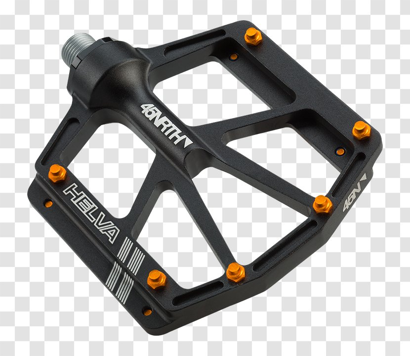 Bicycle Pedals Fatbike Pedaal Bearing - Yellow Transparent PNG