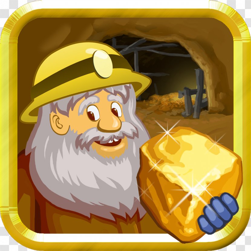 Gold Miner Deluxe Classic Origin Digger Adventure - Android Transparent PNG