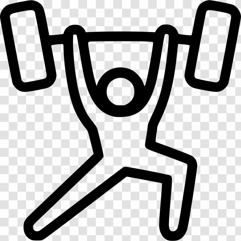 Sports Personal - Symbol - Black And White Transparent PNG
