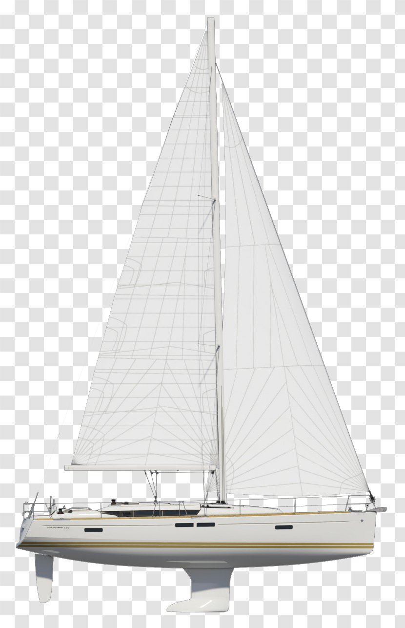 Sailboat Jeanneau Yacht Sailing - Skipjack Transparent PNG