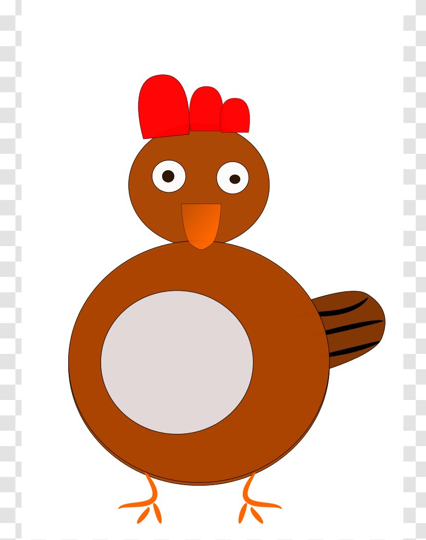 Chicken Rooster Clip Art - Cartoon - Mrs. Cliparts Transparent PNG