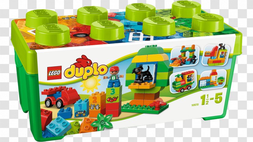 LEGO 10572 DUPLO All-in-One Box Of Fun Hamleys Lego Duplo Toy - Smyths Transparent PNG
