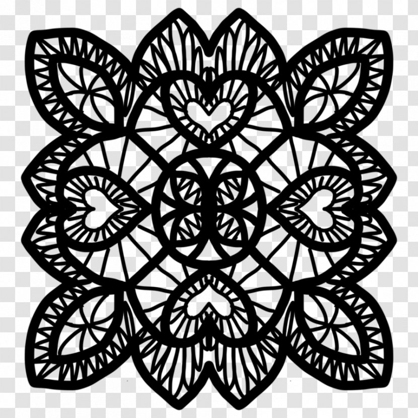 Doily Lace Pattern - Ornament - Design Transparent PNG