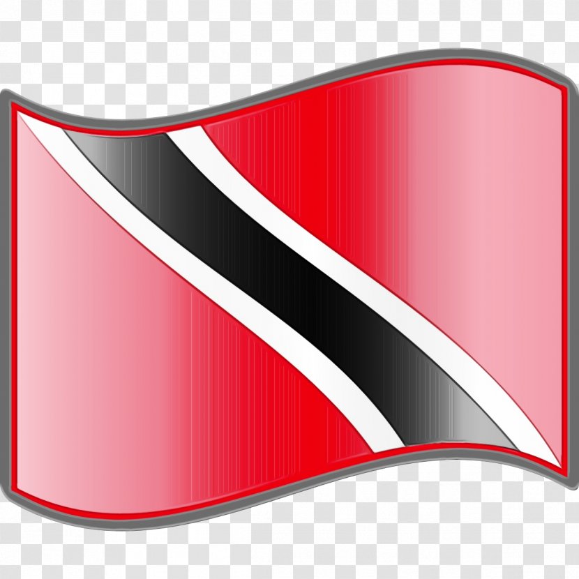 Carnival Logo - Trinidad And Tobago - Red Flag Material Property Transparent PNG