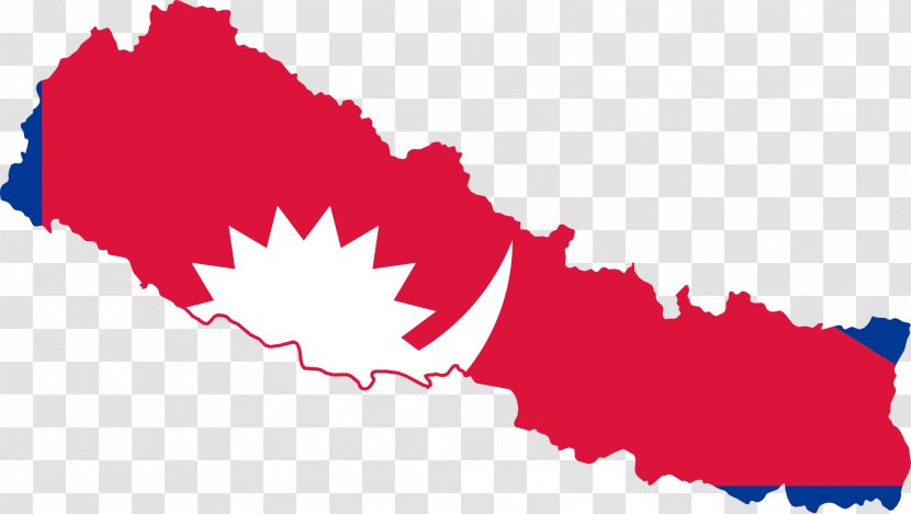 Flag Of Nepal Map National - Oman - Afghanistan Transparent PNG
