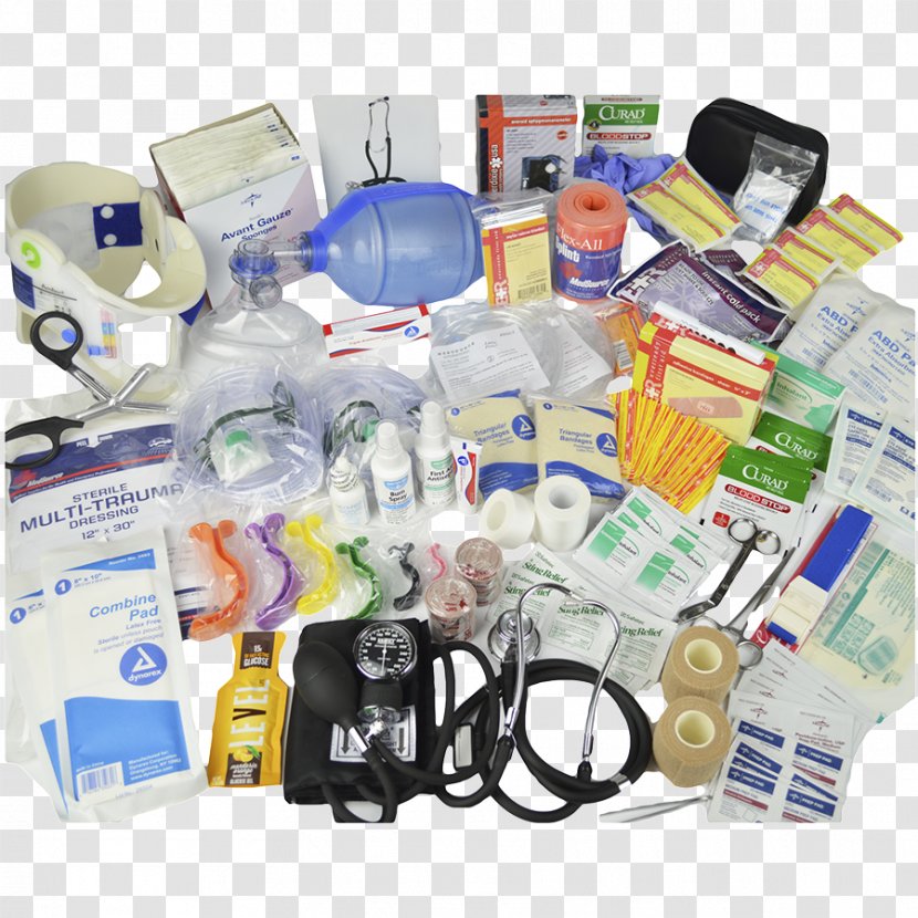 Certified First Responder Emergency Medical Services Aid Kits Supplies Technician - Kit Transparent PNG