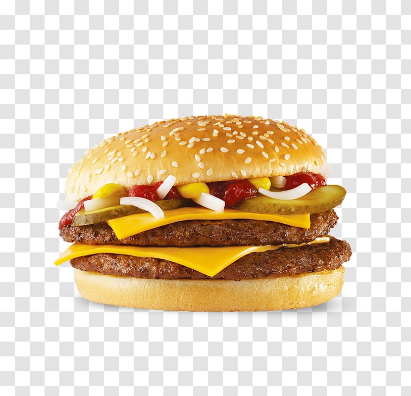 Cheeseburger Hamburger Beefsteak McDonald's Delivery - American Food - Burger King Transparent PNG
