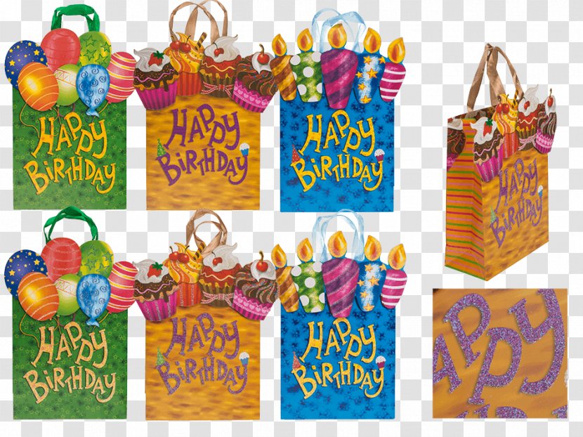 Paper Food Gift Baskets Birthday Bag Transparent PNG