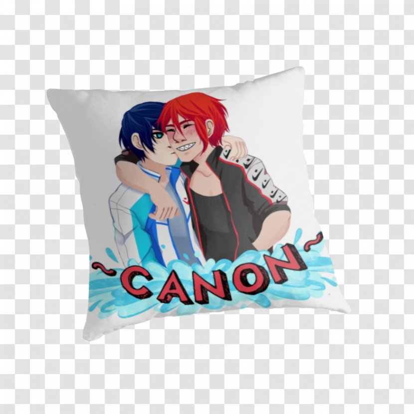 Cushion Pillow Textile Product - People Swimming Transparent PNG