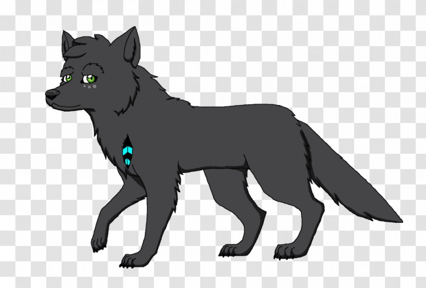 Red Fox Wolf Pixel Art Drawing - Black Transparent PNG
