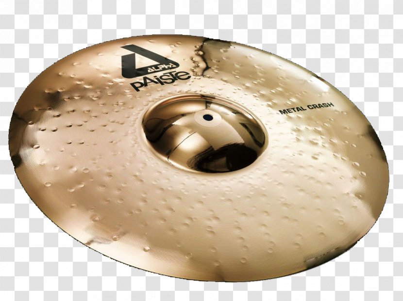 Crash Cymbal Hi-Hats Musical Instruments Paiste - Heart - Brilliant Transparent PNG