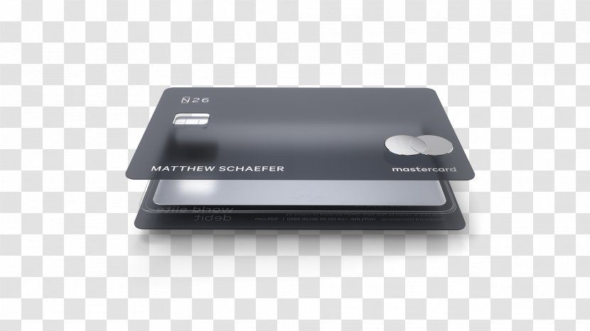 N26 Mobile Banking Debit Card Business - Maestro - Credit Transparent PNG