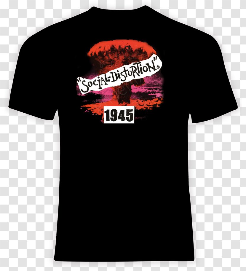 T-shirt Social Distortion Concert Tour The Joshua Tree 2017 Transparent PNG