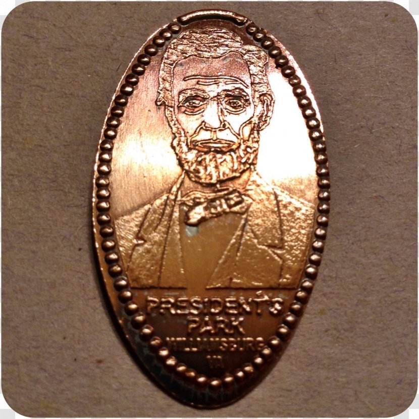 Presidents Park Williamsburg President Of The United States M&M's World Intrepid Sea, Air & Space Museum - Elongated Coin - Cyrus Mccormick Reaper Transparent PNG