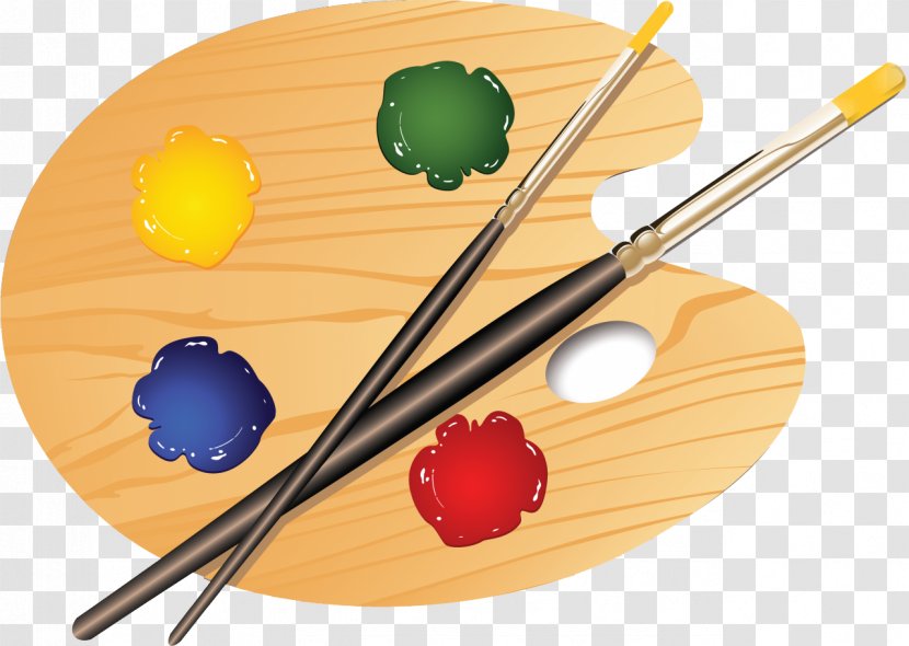 Palette Painting Art Drawing Clip - Food Transparent PNG