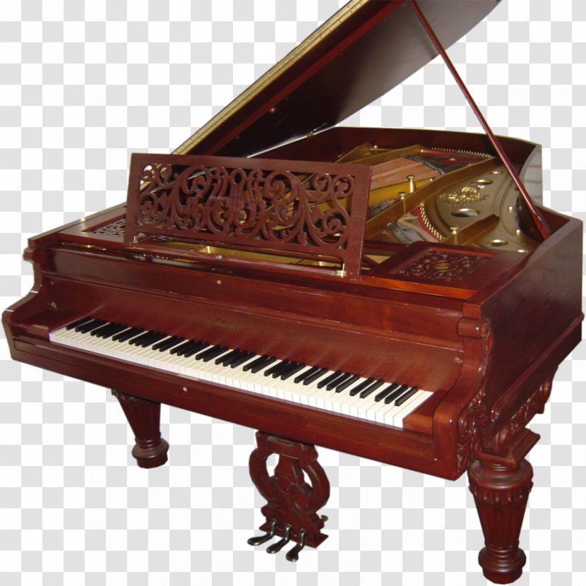 Electric Piano Digital Player Chickering & Sons - Musical Instrument Transparent PNG