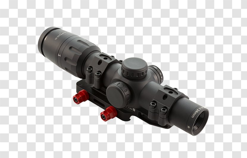 Monocular Telescopic Sight Optics Reticle Firearm - Tree - Binoculars Transparent PNG