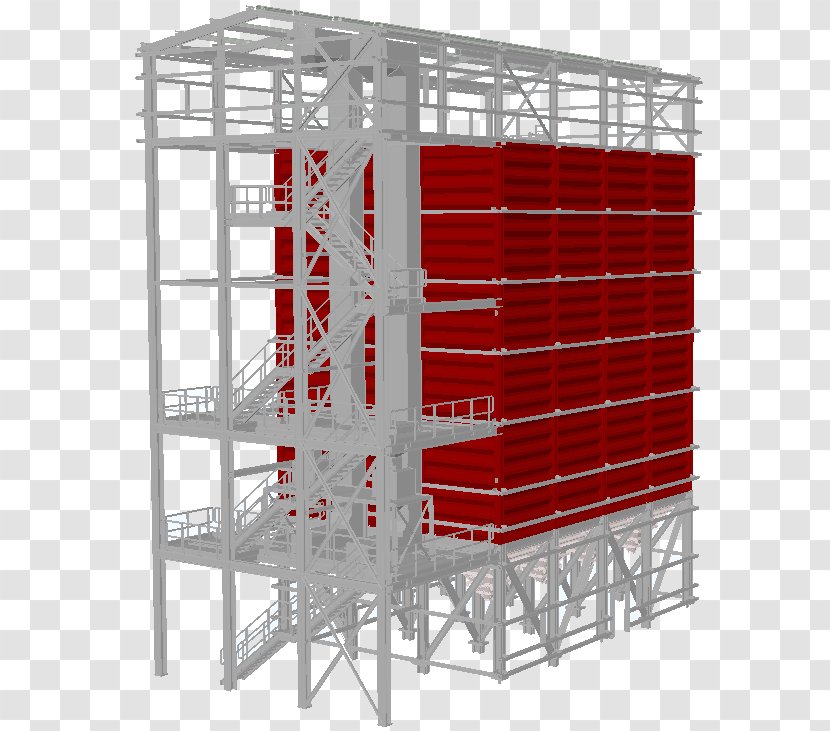 Steel Scaffolding - Machine - Design Transparent PNG