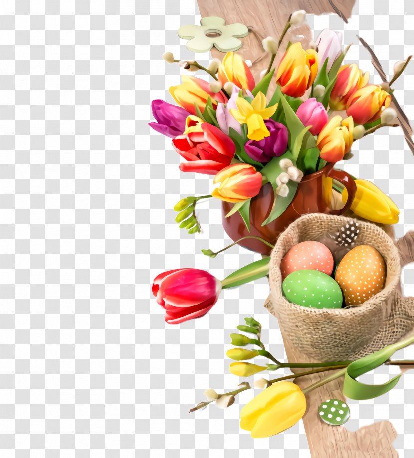 Easter Egg - Cut Flowers - Floristry Transparent PNG