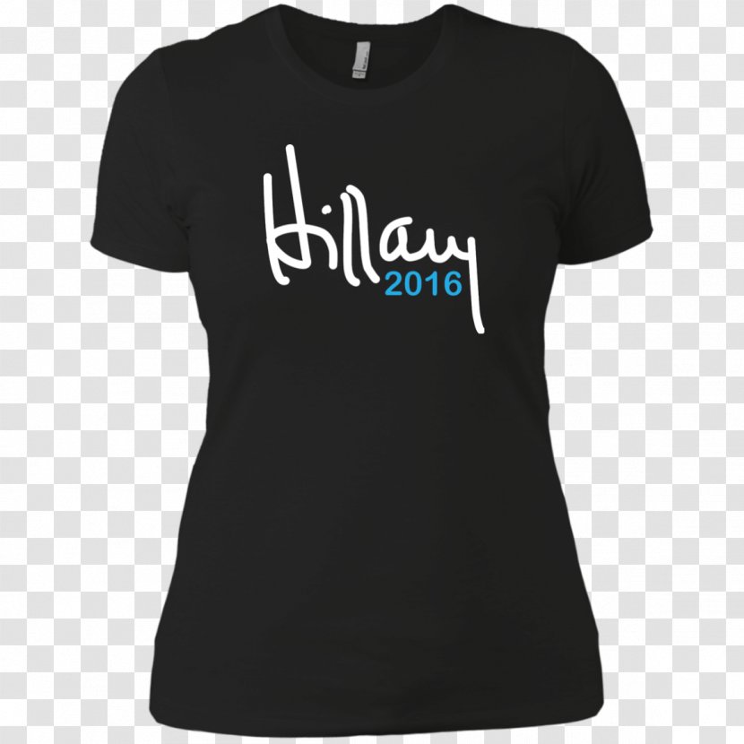 T-shirt Hoodie Sweater Sleeve - Woman - Vote Hillary Transparent PNG