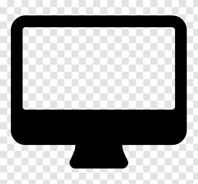 Font Awesome Computer Monitors - Text - Vector Transparent PNG