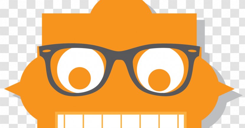 Sunglasses Goggles Clip Art - Orange - Glasses Transparent PNG