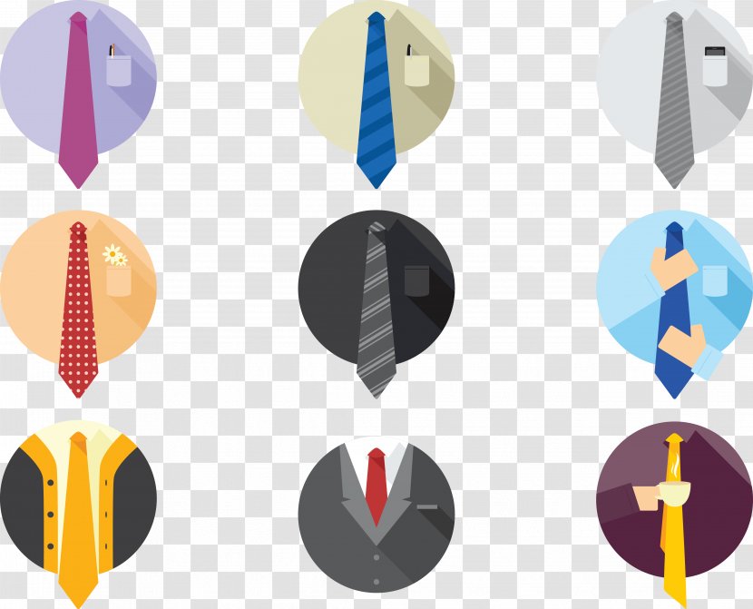 Necktie Suit Icon - Clothing - Vector Tie Transparent PNG