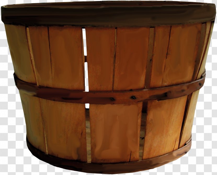 Bucket Wood - Vintage Wooden Transparent PNG