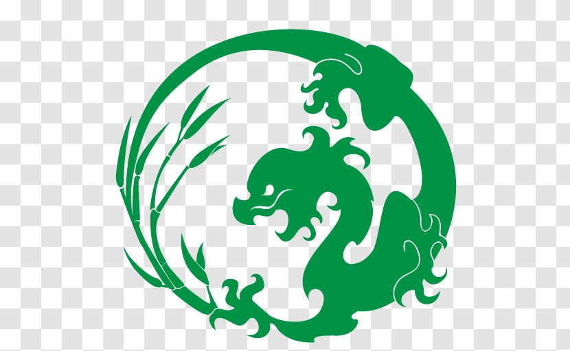 Bistro Dragon Chinese Cuisine - Green Transparent PNG