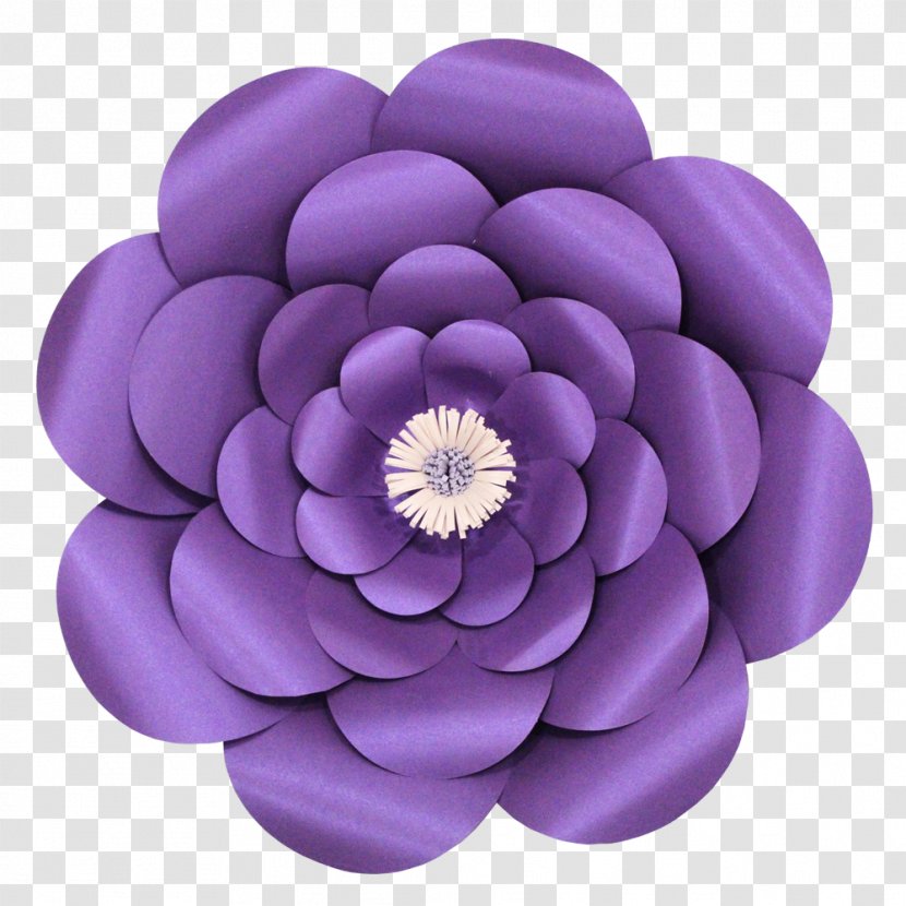Paper Flower Bunting Violet Pom-pom - Garland Transparent PNG