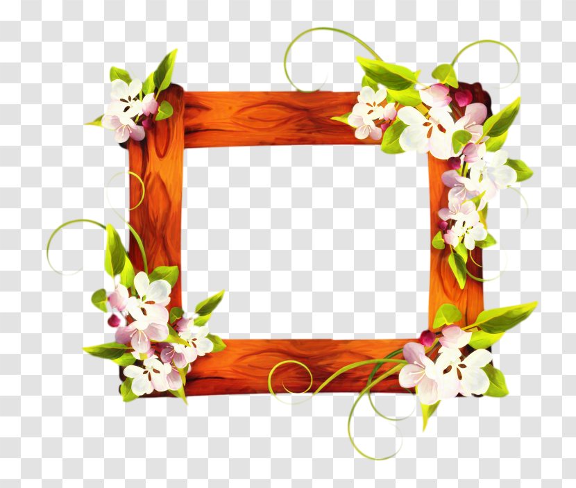 Floral Design Frame - Plant - Rectangle Floristry Transparent PNG