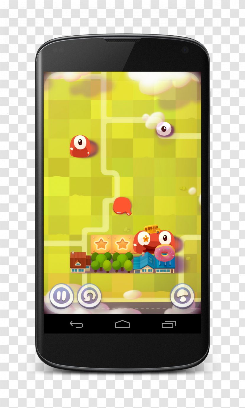 Feature Phone Smartphone Pudding Monsters Arcade Game - Technology Transparent PNG