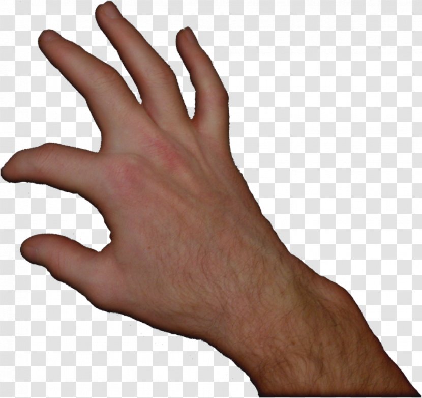 Hand Finger Pinch Thumb - Handheld Transparent PNG