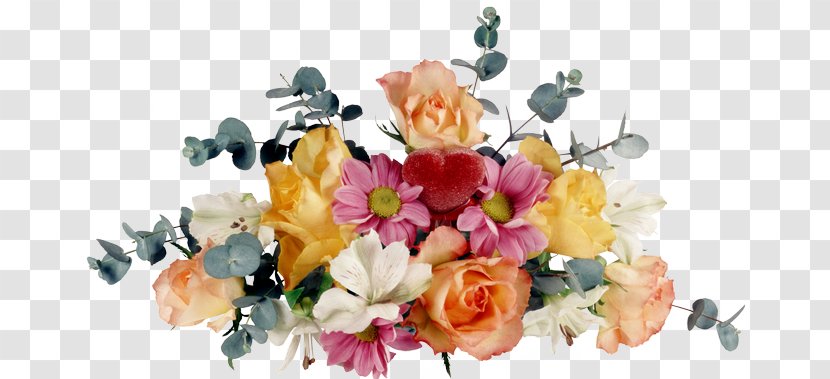 Flower Bouquet Garden Roses Desktop Wallpaper - Rose Order Transparent PNG