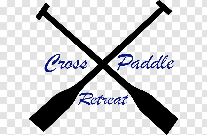 Paddle Paddling Canoe Oar Rowing - Diagram - Crossed Paddles Transparent PNG