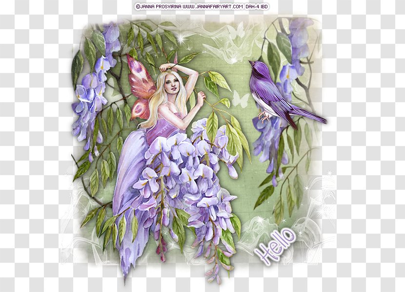 Floral Design Fairy Flowering Plant - Greeting Note Cards Transparent PNG
