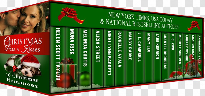 Christmas Pets And Kisses: 16 Sweet Romances Kisses A Baby For Protect Serve - Grass Transparent PNG
