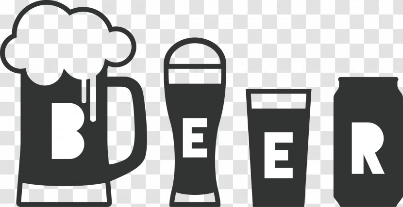 Beer Logo Bottle Brewing - Bar - Cup Transparent PNG