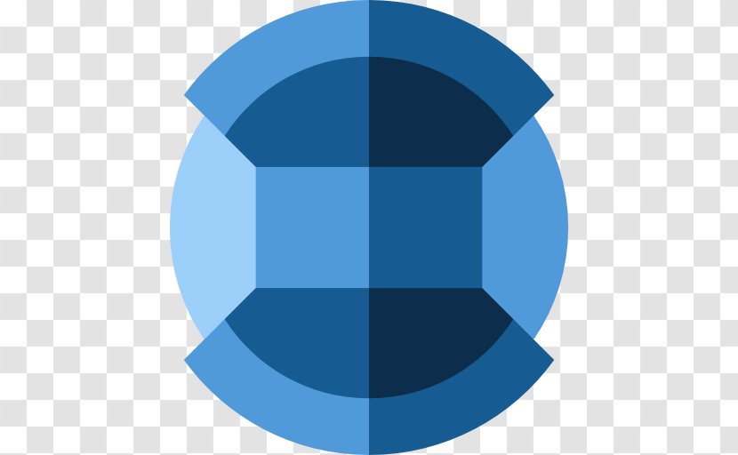 Cobalt Blue Circle Logo - Lens Icon Transparent PNG