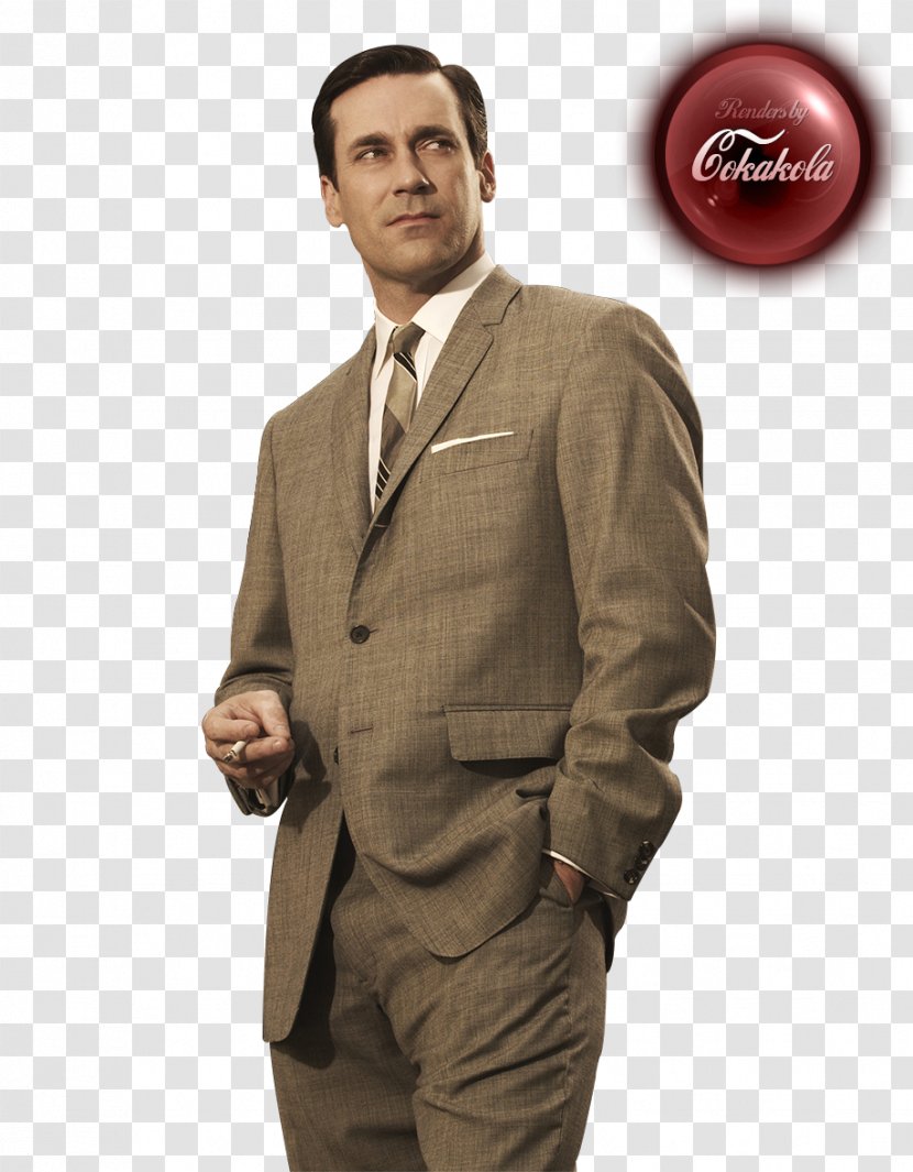 Jon Hamm Mad Men Don Draper Male Tony Soprano - Formal Wear Transparent PNG