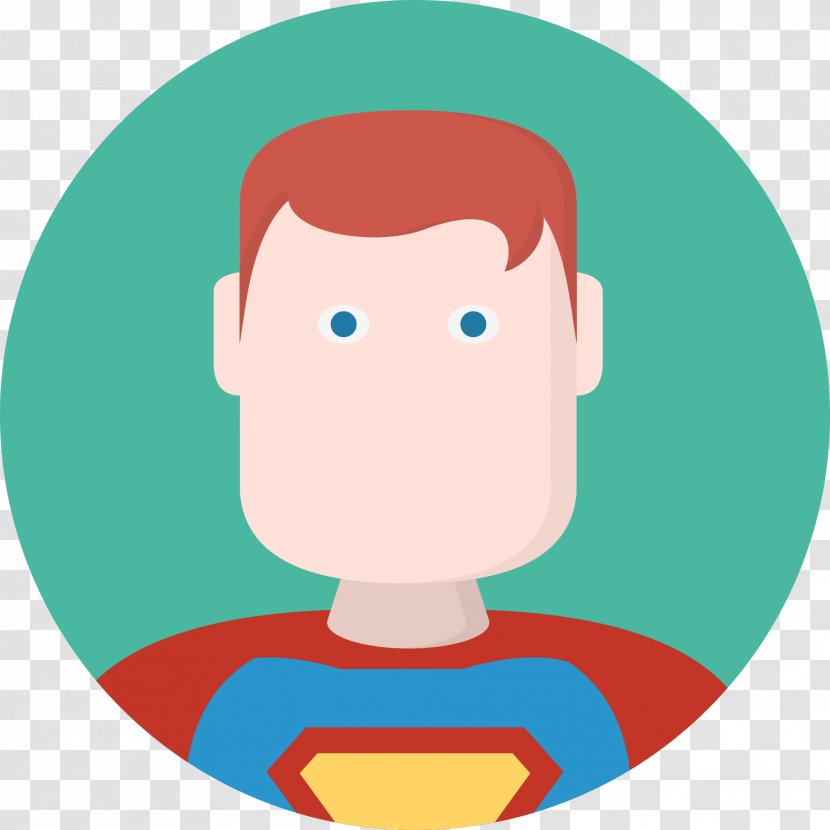 Superman Superhero - Heart - Avatar Transparent PNG