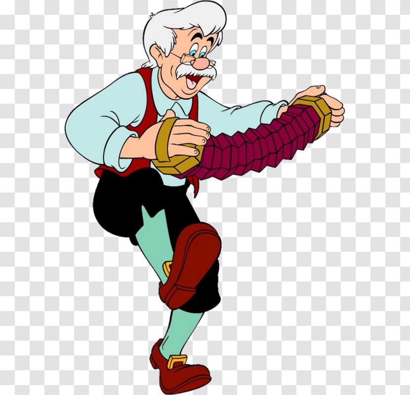 Geppetto Jiminy Cricket The Adventures Of Pinocchio Fairy With Turquoise Hair - Fictional Character Transparent PNG