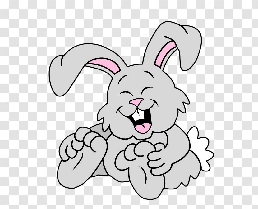 Rabbit Cartoon Animated Film Laughter Easter Bunny Transparent PNG